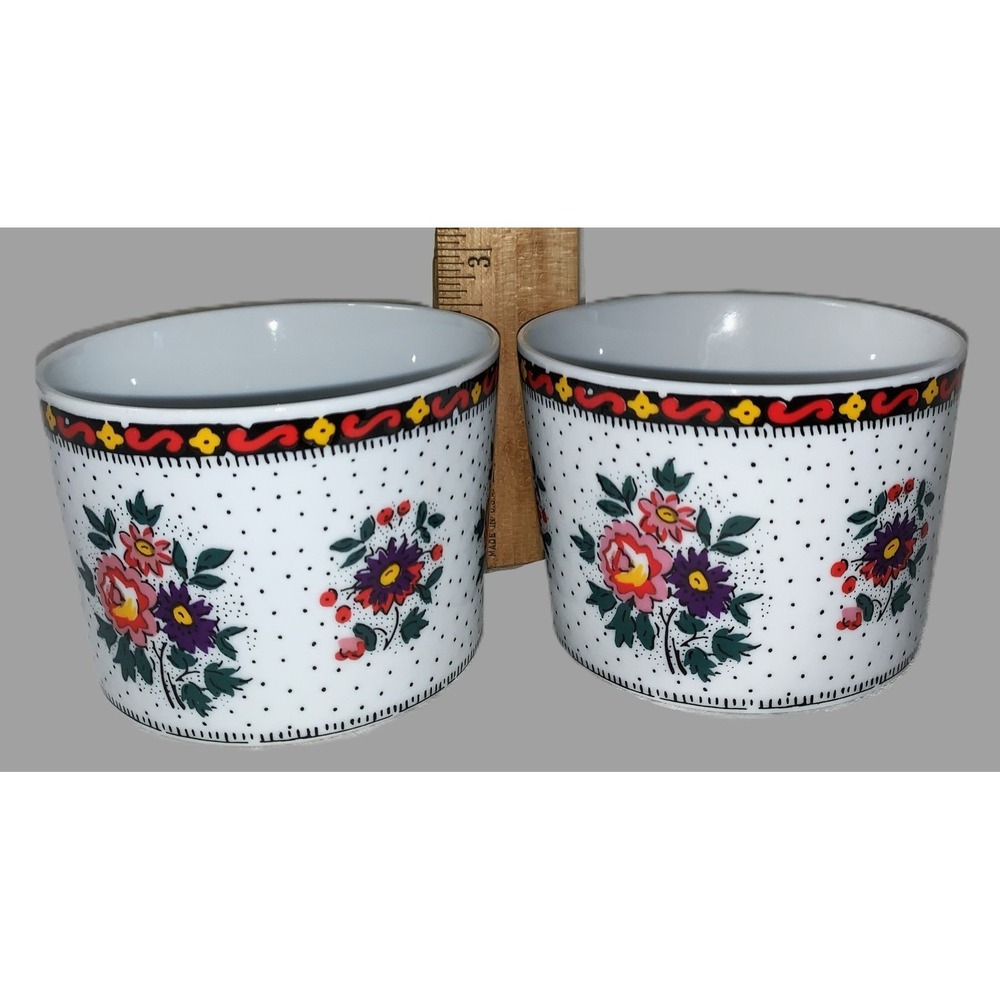 Vtg Souleiado pour Solafrance Tea Set - "La Fleur d'Arles" Pattern - NOS 5pc Set - Picture 16 of 16